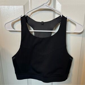 Brooks Black High Neck Women's Running Sports Bra Size 38D